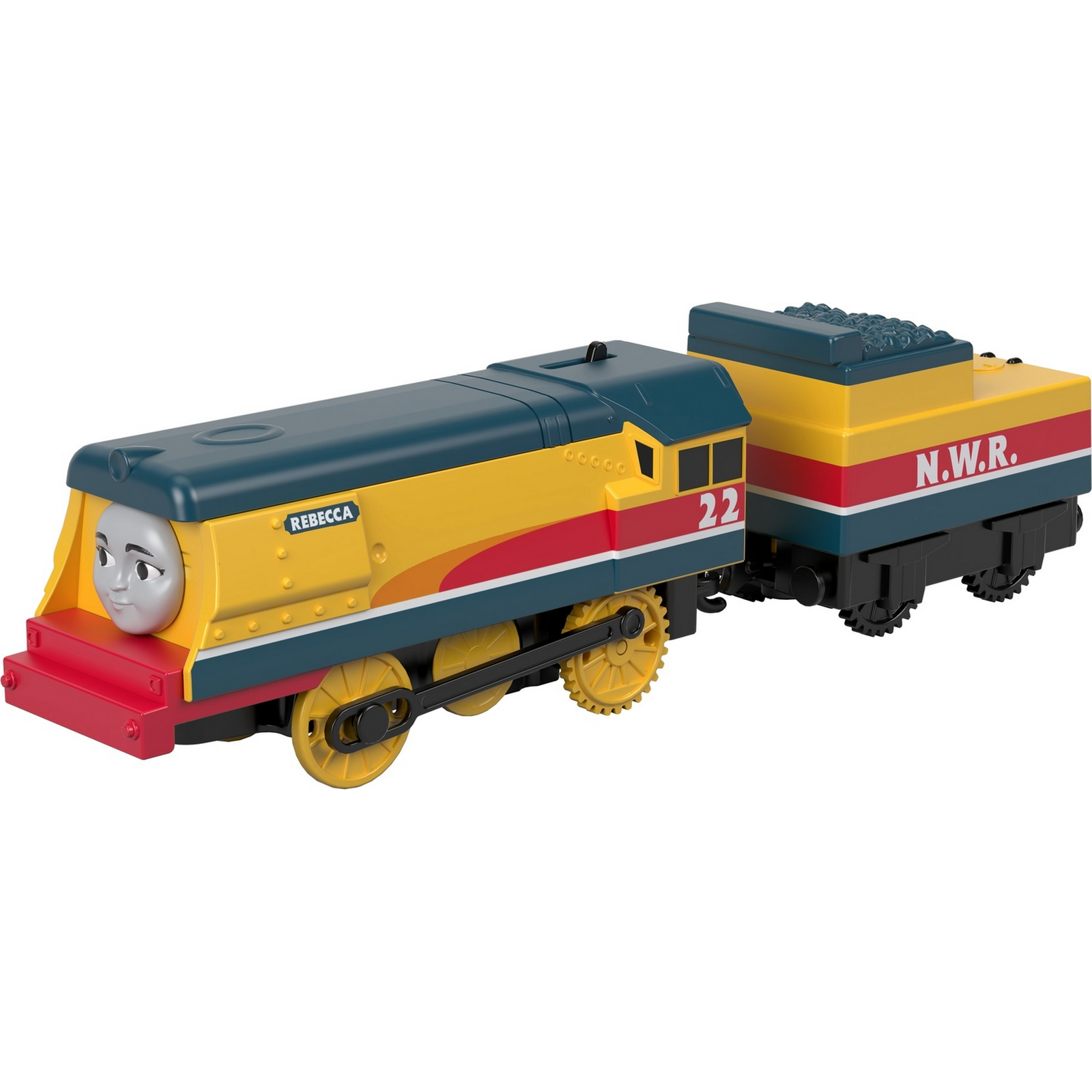 Паровозик Thomas & Friends базовый Трек-мастер Ребекка базовый GDV30 купить  по цене 299 ₽ в интернет-магазине Детский мир