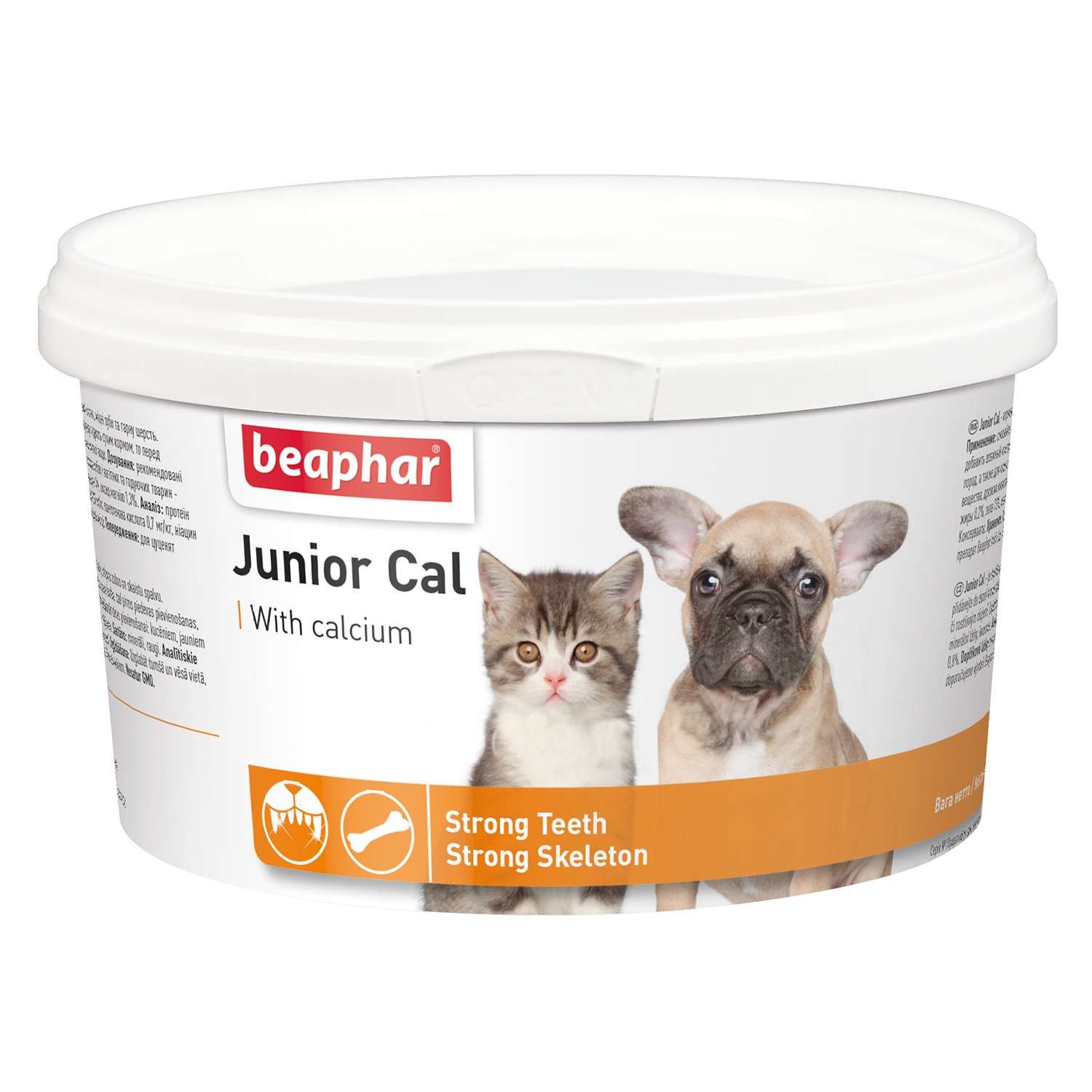 Смесь для щенков и котят Beaphar Junior Cal минеральная 250г - фото 1