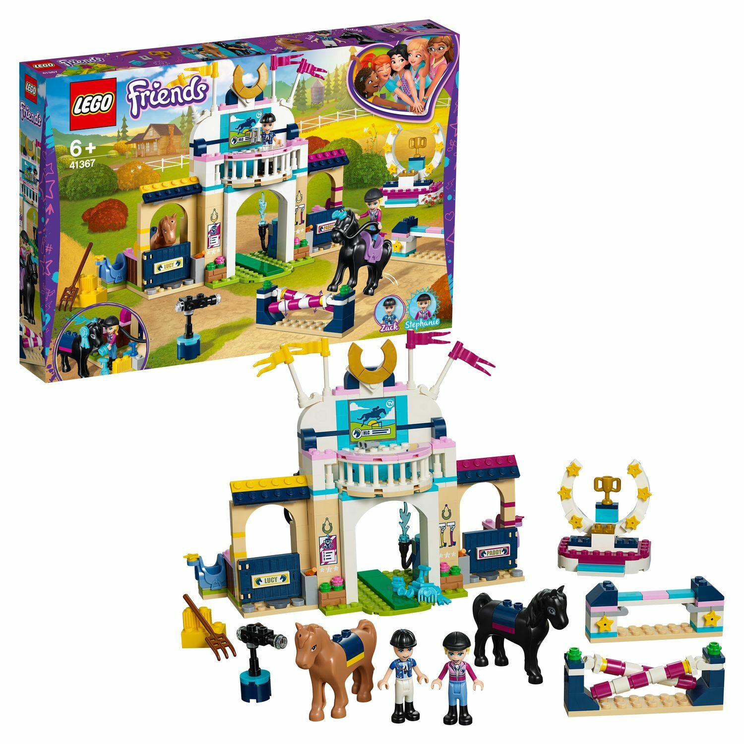 Конструктор LEGO Friends Соревнования по конкуру 41367 - фото 1