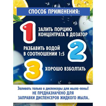 Жидкое мыло Полезная Партия пенка для дозатора 500 мл