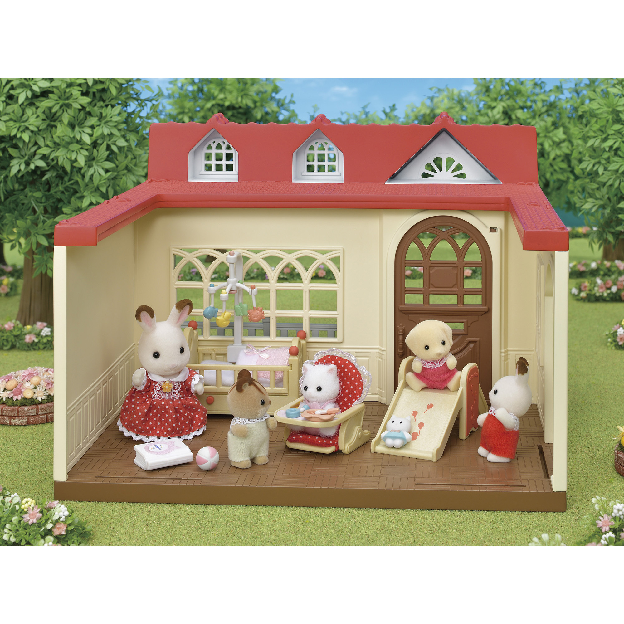 Набор Sylvanian Families Малиновый домик 5393 купить по цене 4099 ₽ в  интернет-магазине Детский мир