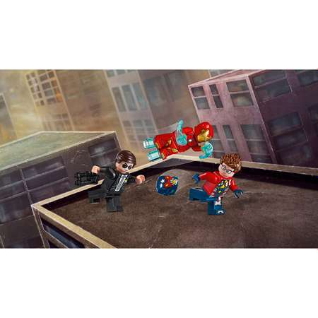 Конструктор LEGO Super Heroes Железный человек: Стальной Детройт наносит удар (76077)