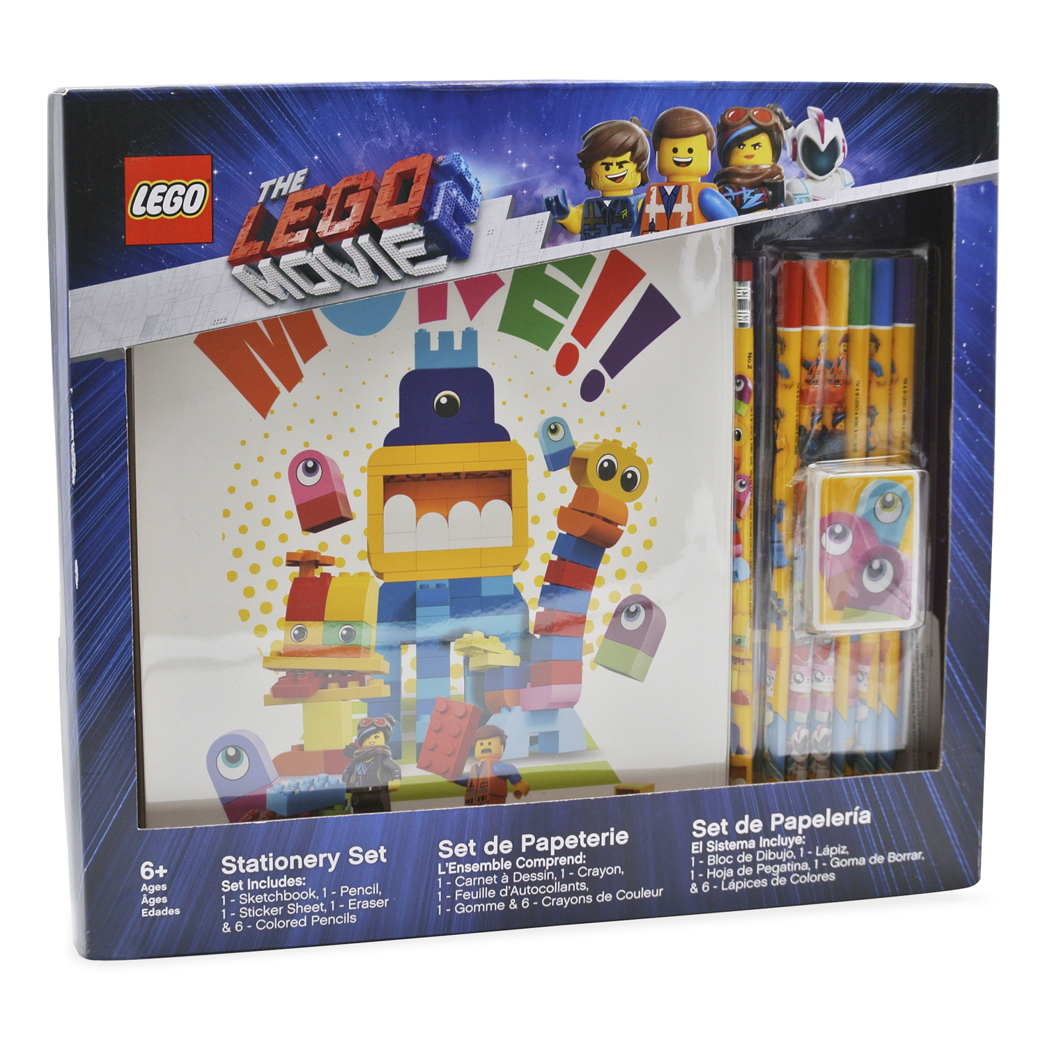 Набор канцелярский LEGO Movie2 Duplo 10предметов 52305 - фото 1