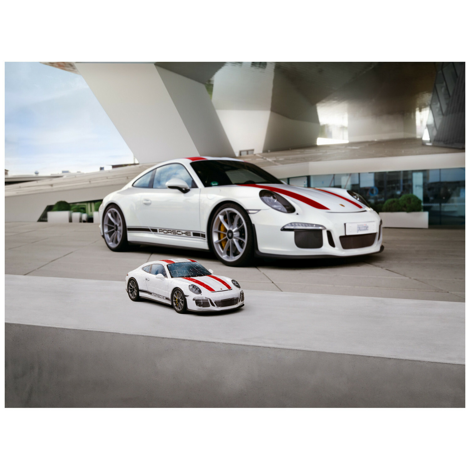 Пазл 3D Ravensburger Porsche 911R 108элементов 12528 - фото 5