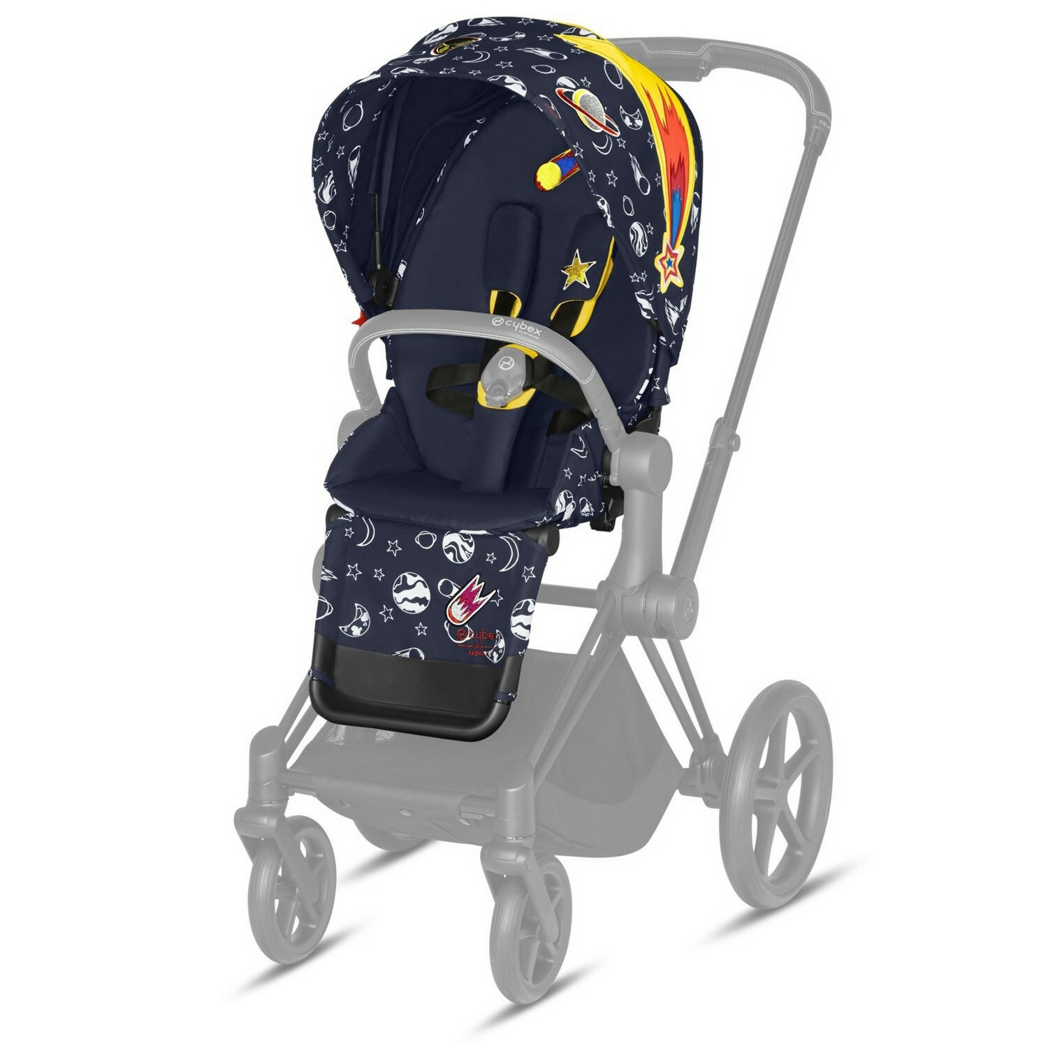 Набор чехлов Cybex Seat Pack Cybex Priam III FE Space Rocket by Anna K 519002087 519002087 - фото 1