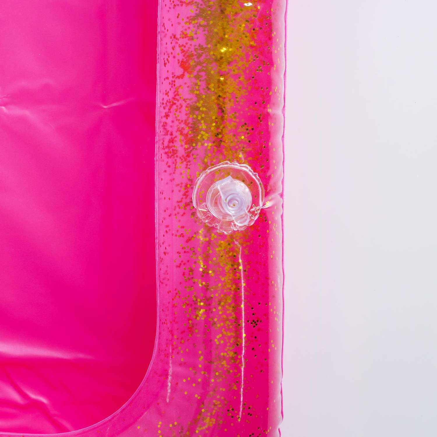 Надувная песочница Школа Талантов с блестками цвет ярко розовый - фото 3