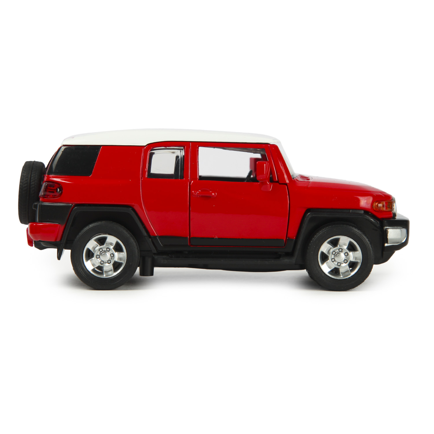 Машинка Mobicaro 1:32 Toyota FJ Cruiser Красная 68304 68304 - фото 3