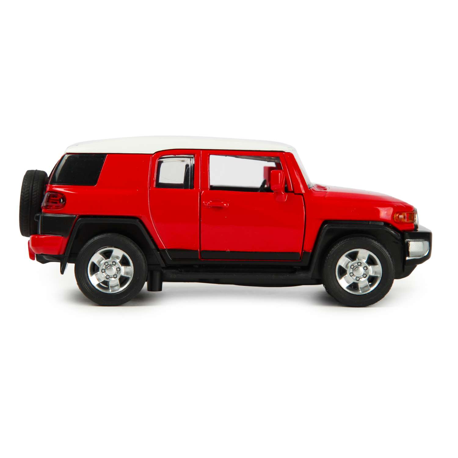 Машинка Mobicaro 1:32 Toyota FJ Cruiser Красная 68304 68304 - фото 3