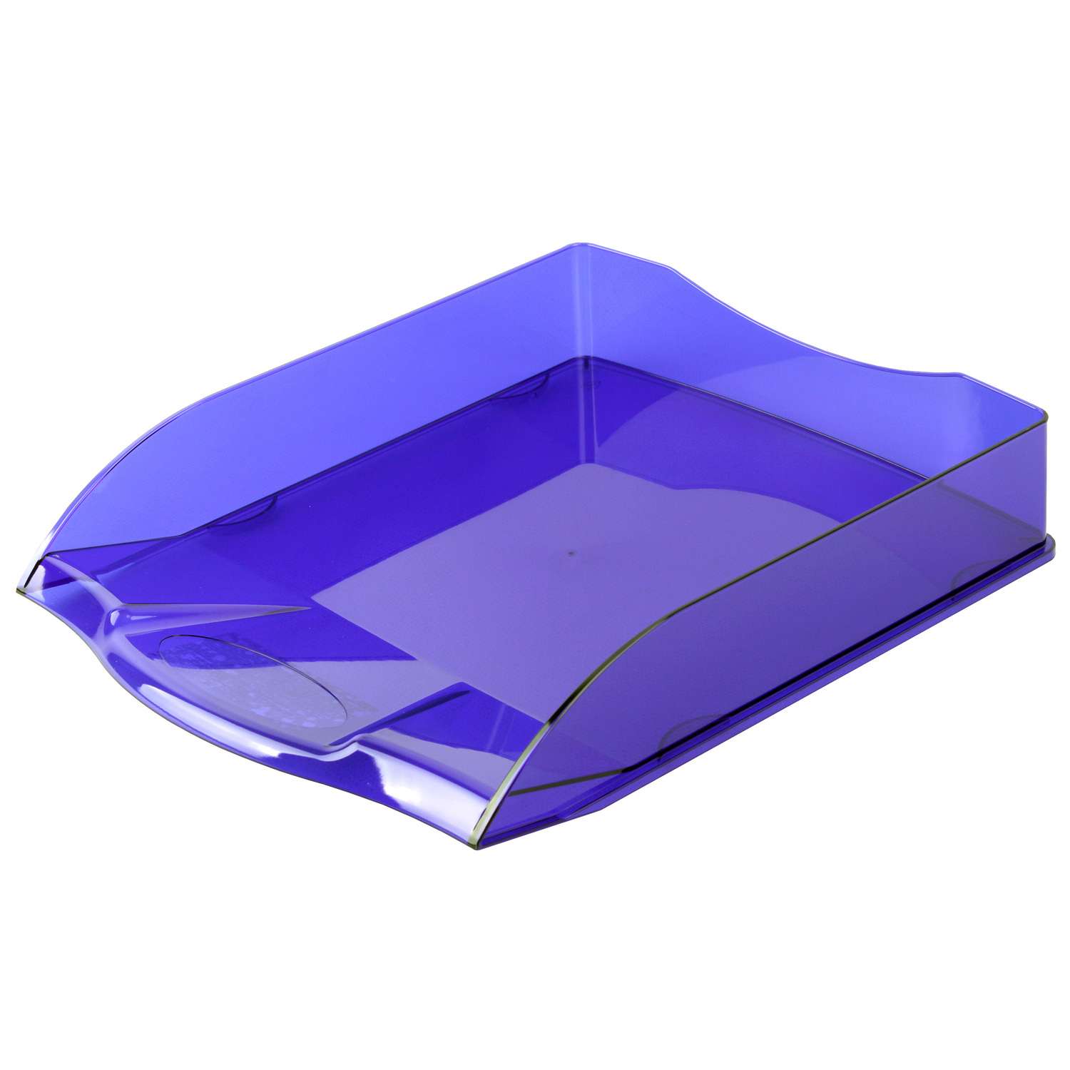 Лоток Darvish Оптима горизонтальный Прозрачно-Синий DV-7543 - фото 1
