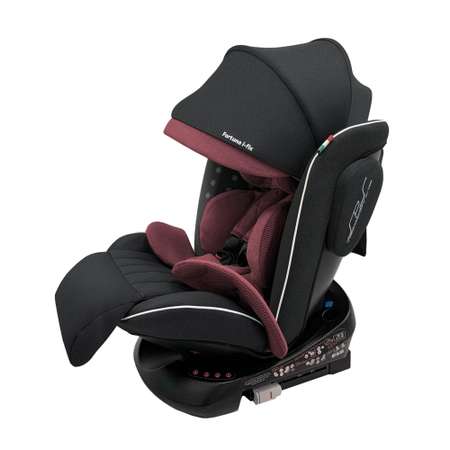 Автокресло 0-36кг Sweet Baby Fortuna 360 SPS isofix wine black