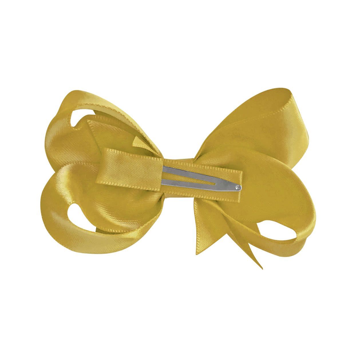 Заколка Milledeux Boutique Bow горчичная - фото 2