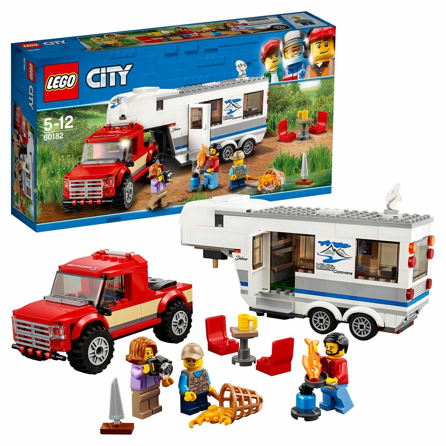 Конструктор LEGO Дом на колесах City Great Vehicles (60182) купить по цене  1999 ₽ в интернет-магазине Детский мир