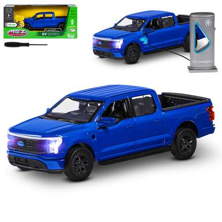 Пикап ДЖАМБО Ford F 150 1:36 синий