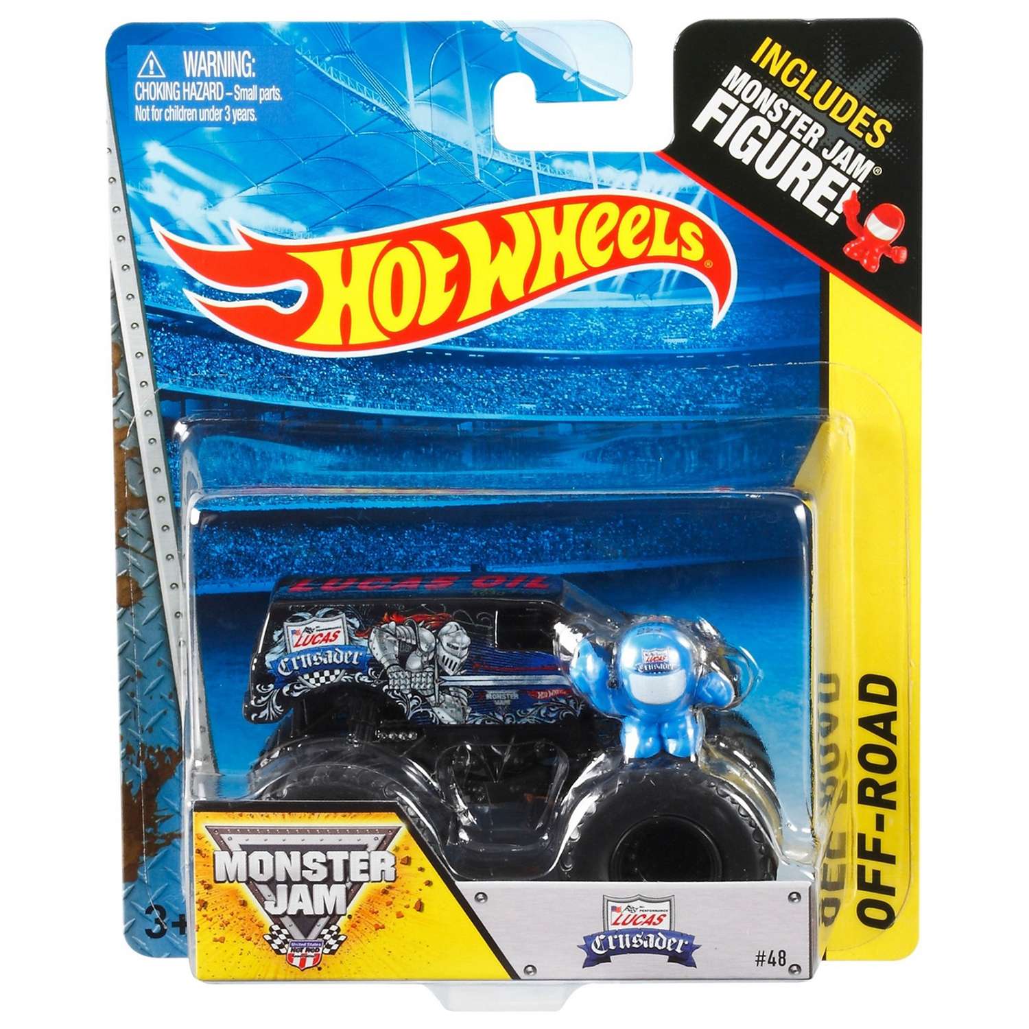 Машина Hot Wheels Monster Jam 1:64 Крестоносец W4189 21572 - фото 2