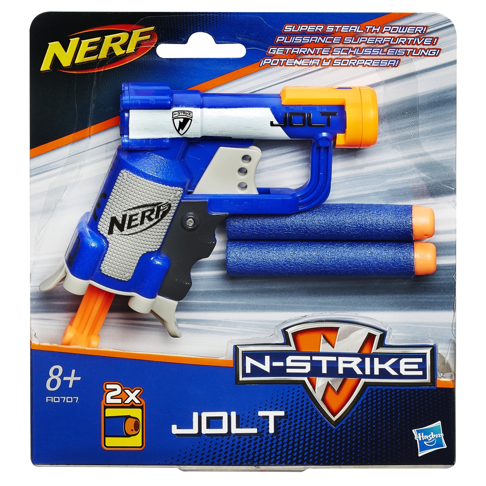 Бластер Nerf Elite N-Strike Джолт A0707EU6 купить по цене 49 ₽ в  интернет-магазине Детский мир