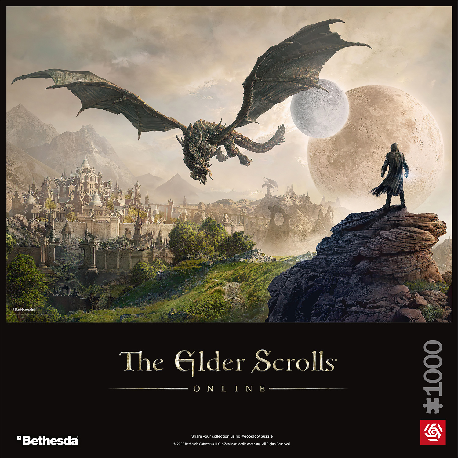 Пазл Good Loot The Elder Scrolls Online Elsweyr - 1000 элементов Gaming серия - фото 8