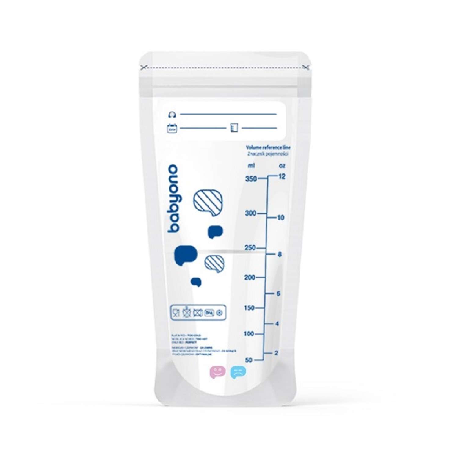 Пакеты Babyono для хранения грудного молока с индикатором 20шт. в упаковке - фото 7