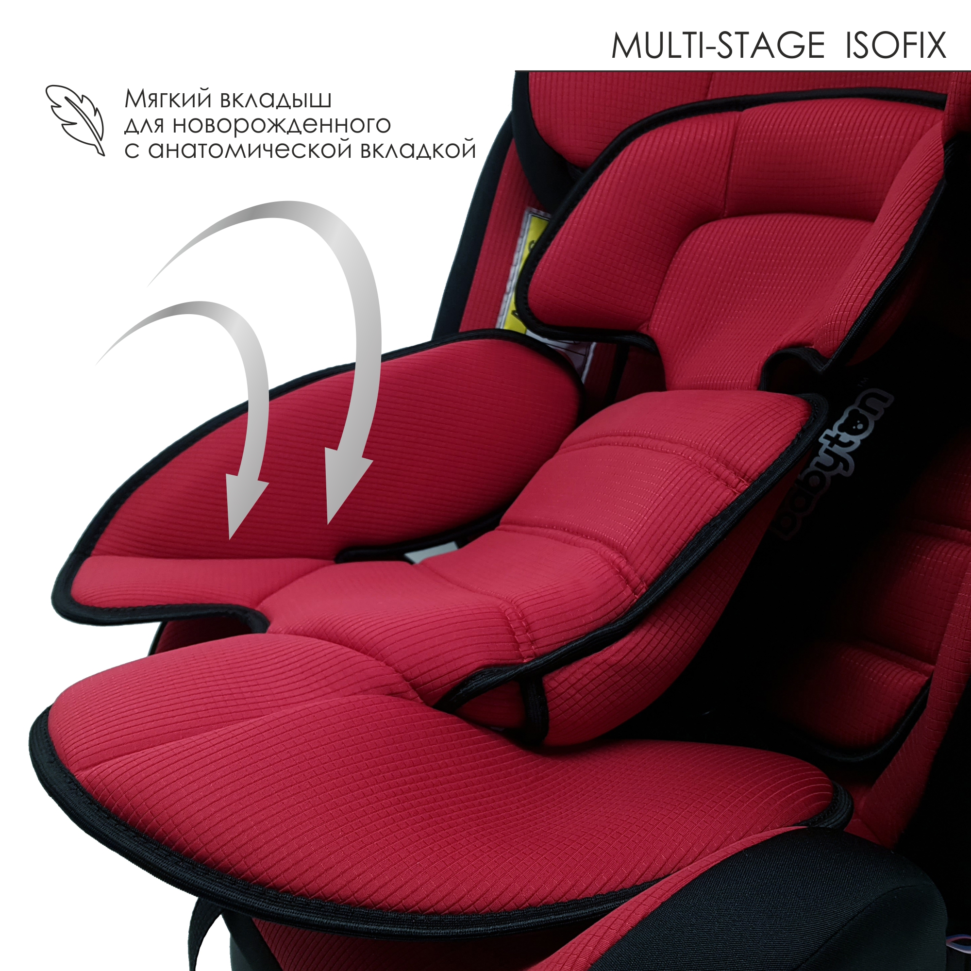 Автокресло Babyton Multi-Stage Isofix Ruby - фото 4