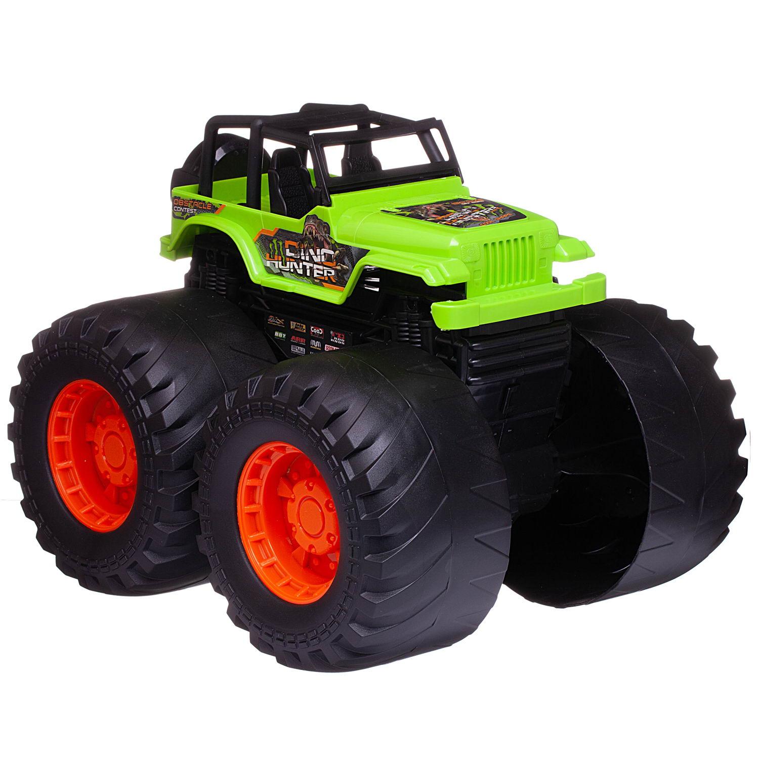 Внедорожник Junfa Jeep 1:14 без механизмов зеленый WE-11901 - фото 5