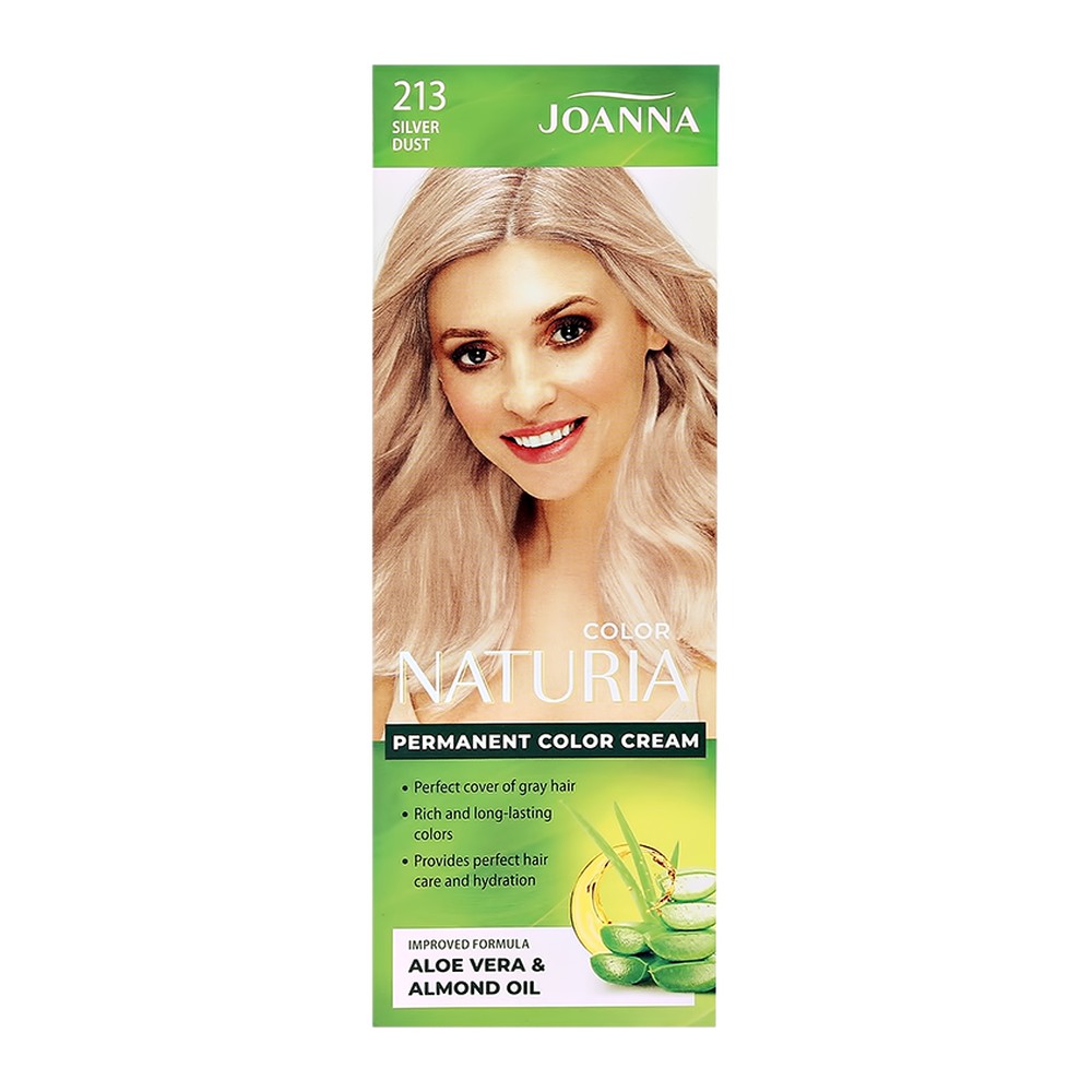 Краска для волос JOANNA Naturia color (тон 213) серебряная пыль - фото 4
