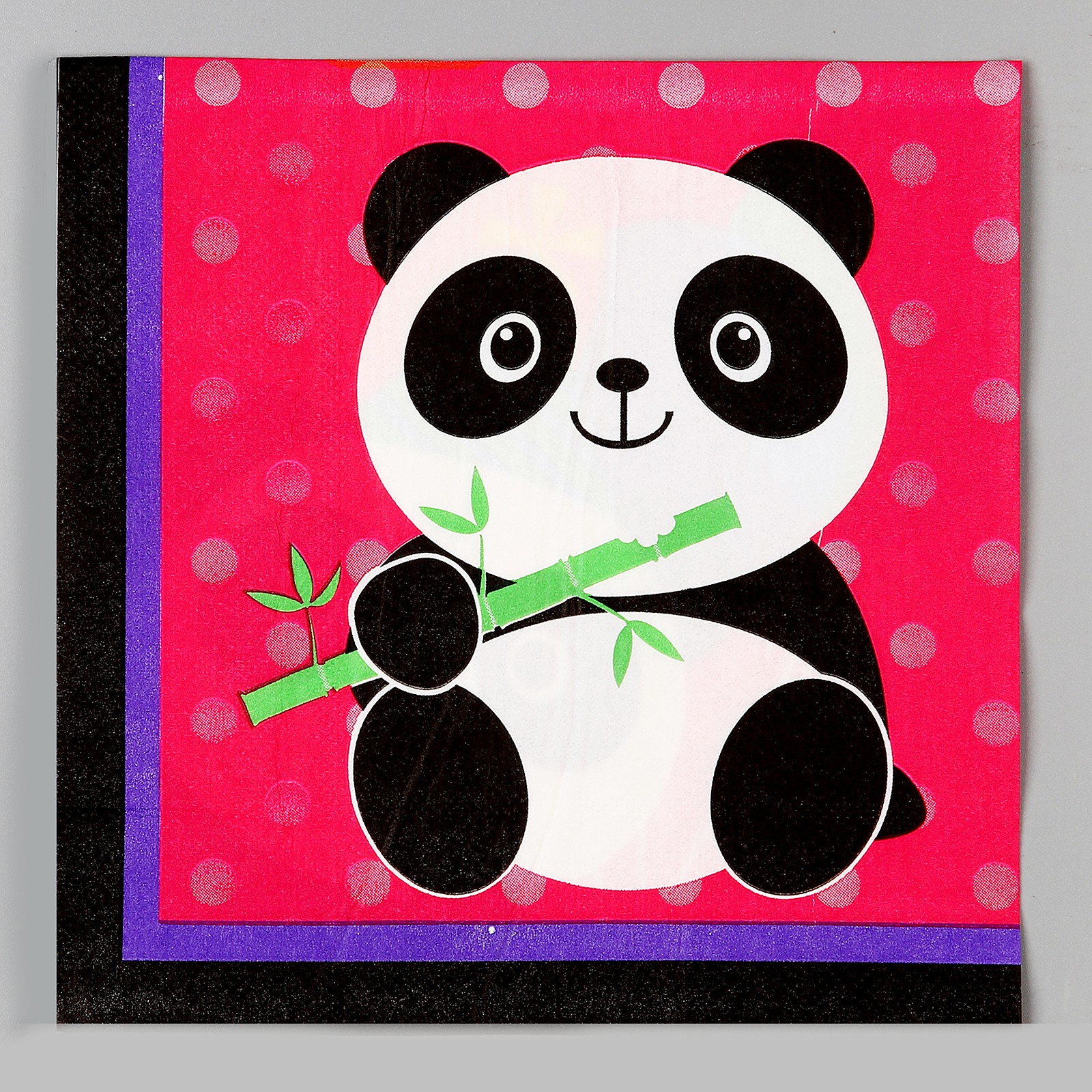 Салфетки Страна карнавалия бумажные «Панда с шариками» в наборе 20 шт. - фото 3