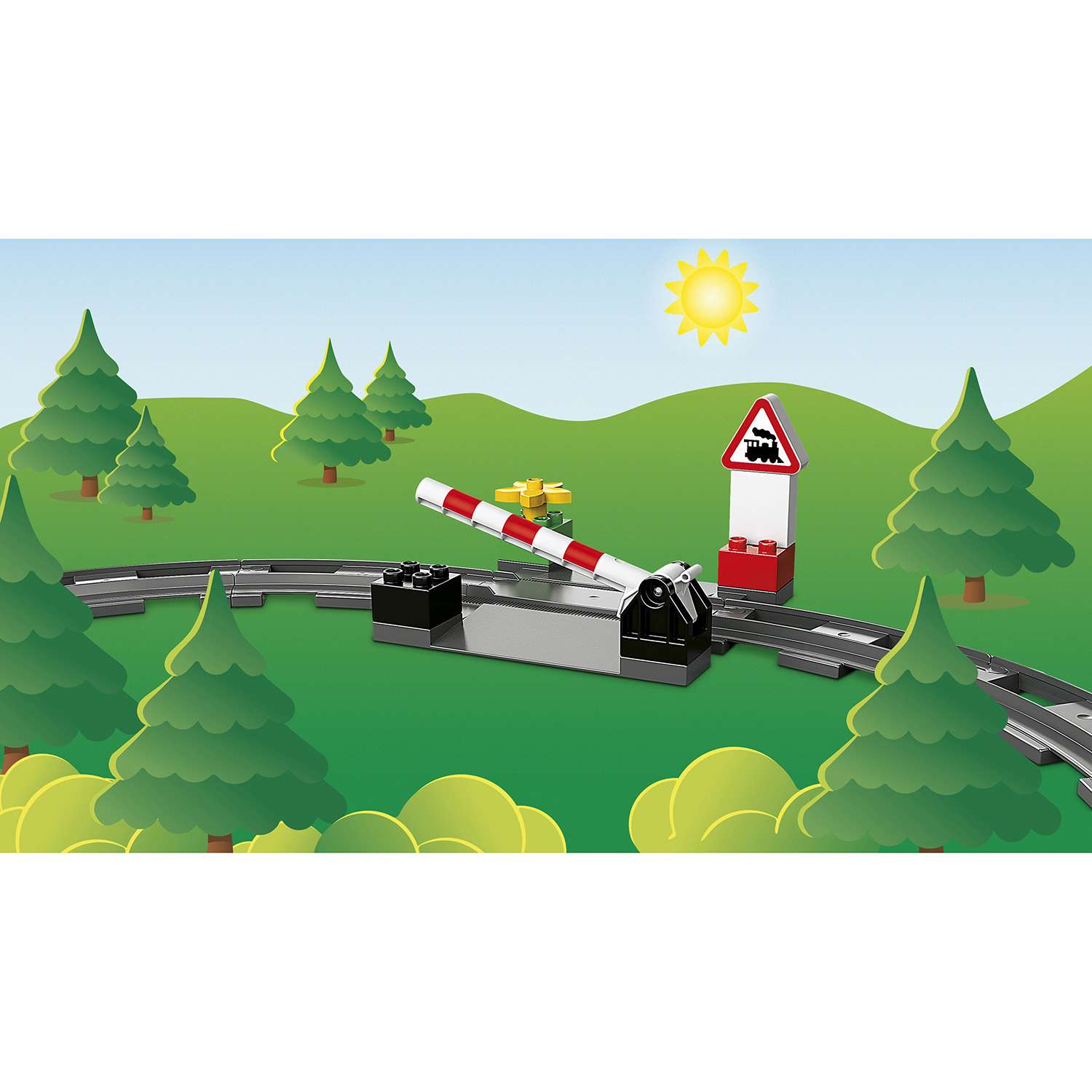 Конструктор LEGO DUPLO Town Дополнительные элементы для поезда (10506) - фото 3