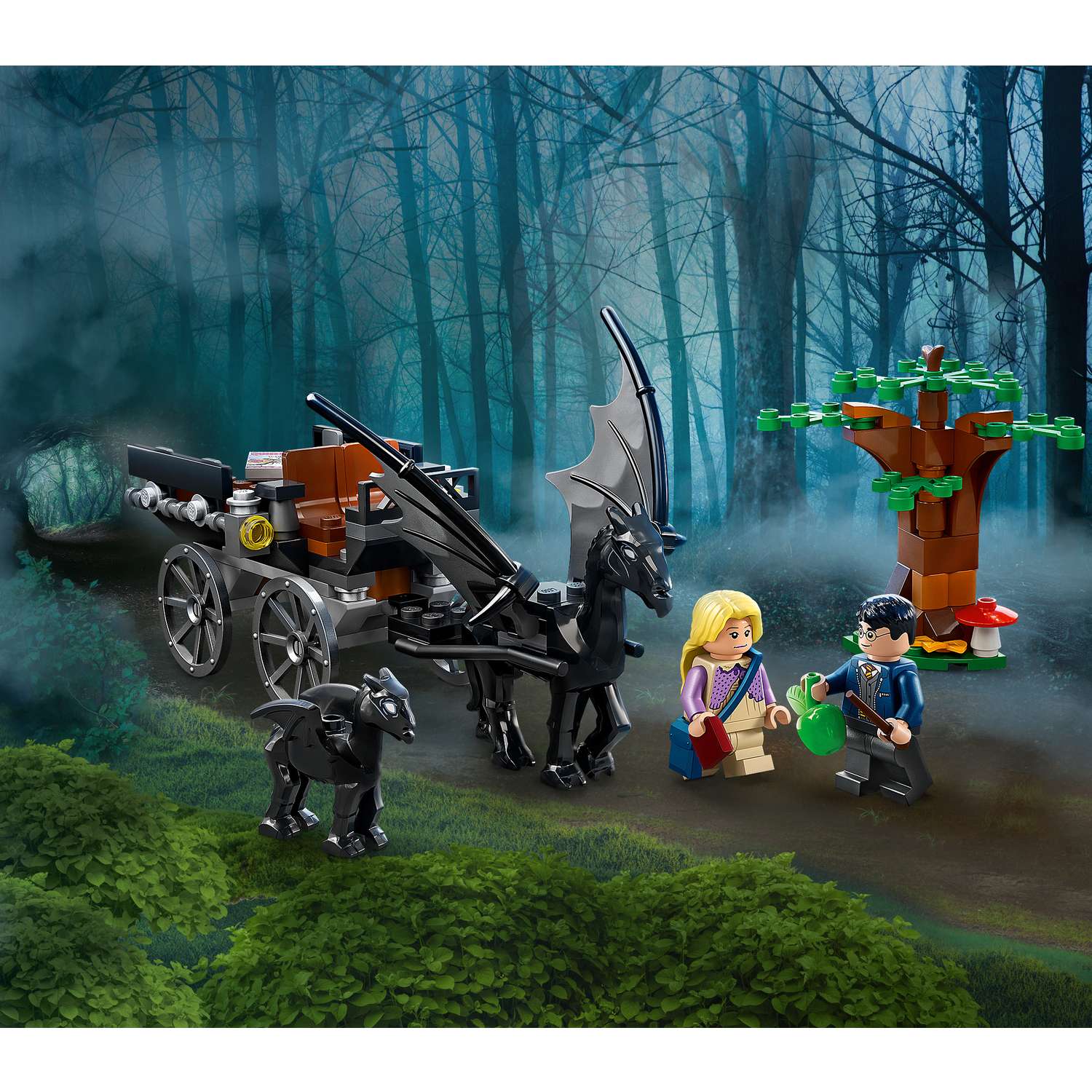 Конструктор LEGO Harry Potter Hogwarts Carriage and Thestrals 76400 - фото 11