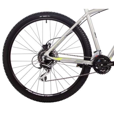 Велосипед горный взрослый Stinger STINGER 27.5 GRAPHITE EVO серый алюминий размер 18