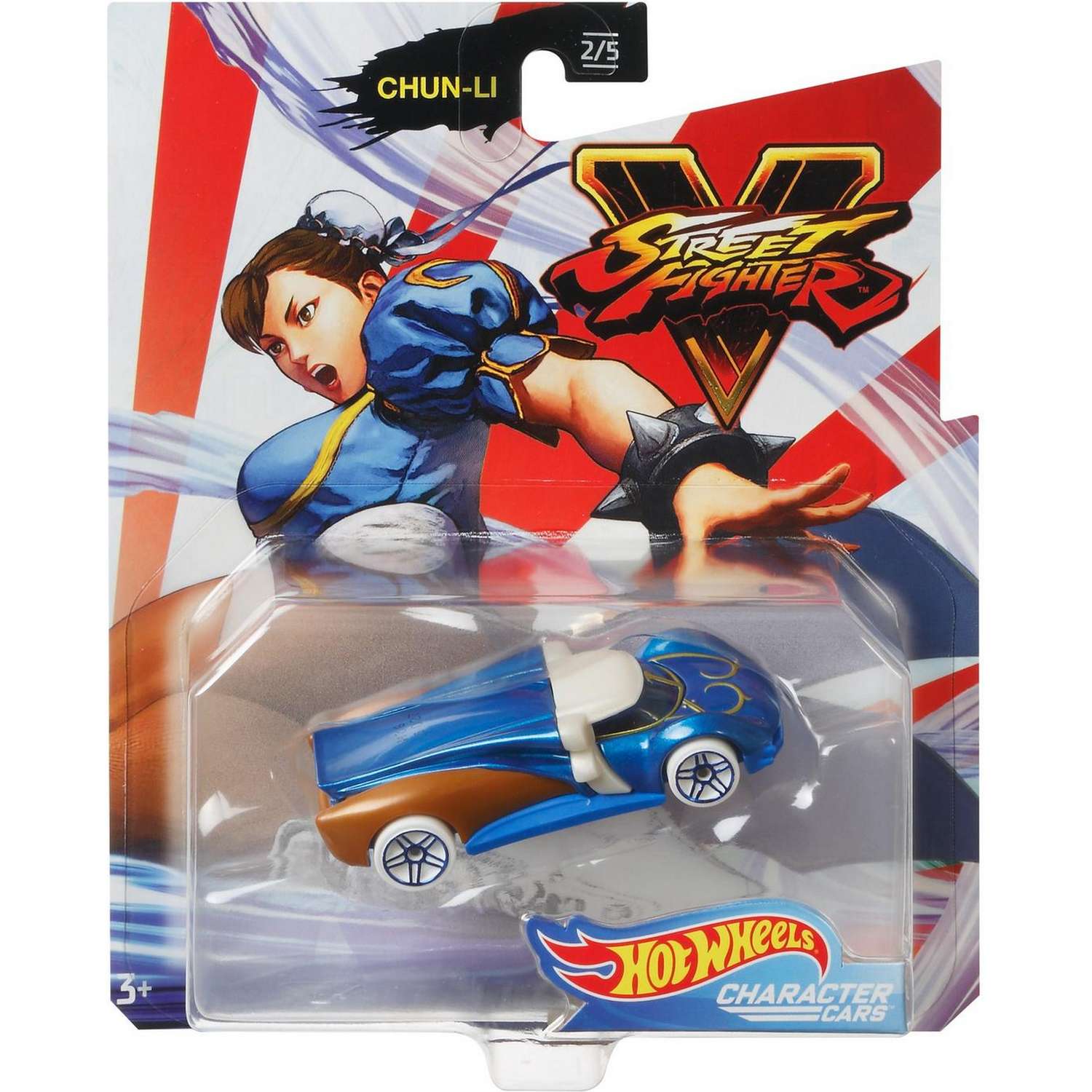 Машинка Hot Wheels Герои компьютерных игр Street Fighter Чунь Ли GJJ32 GJJ23 - фото 2