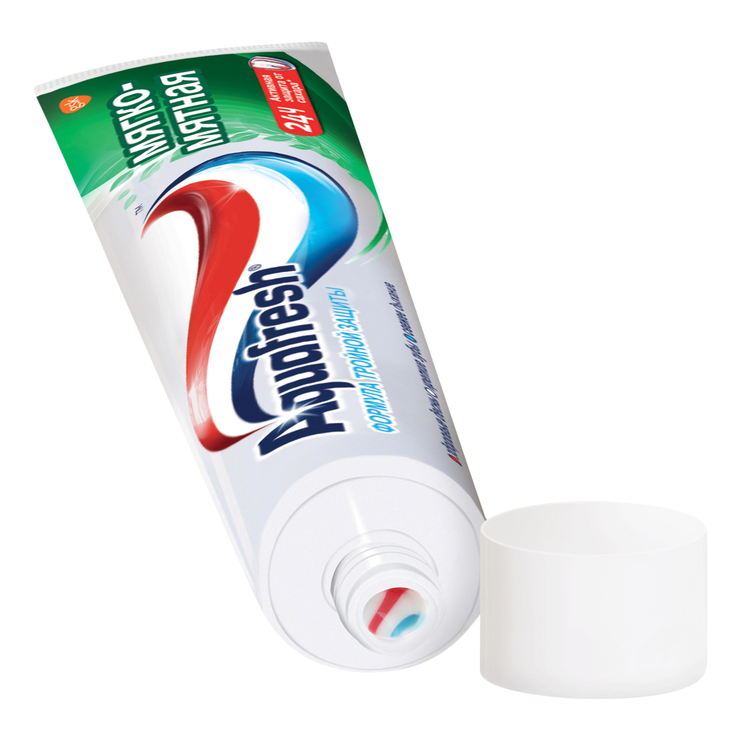 Зубная паста Aquafresh мягко-мятная 3+ 125 мл 2 штуки - фото 8