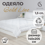 Одеяло SELENA всесезонное Gold Line 140х205 см микрофибра/овечья шерсть