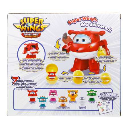 Самолет Super Wings красный