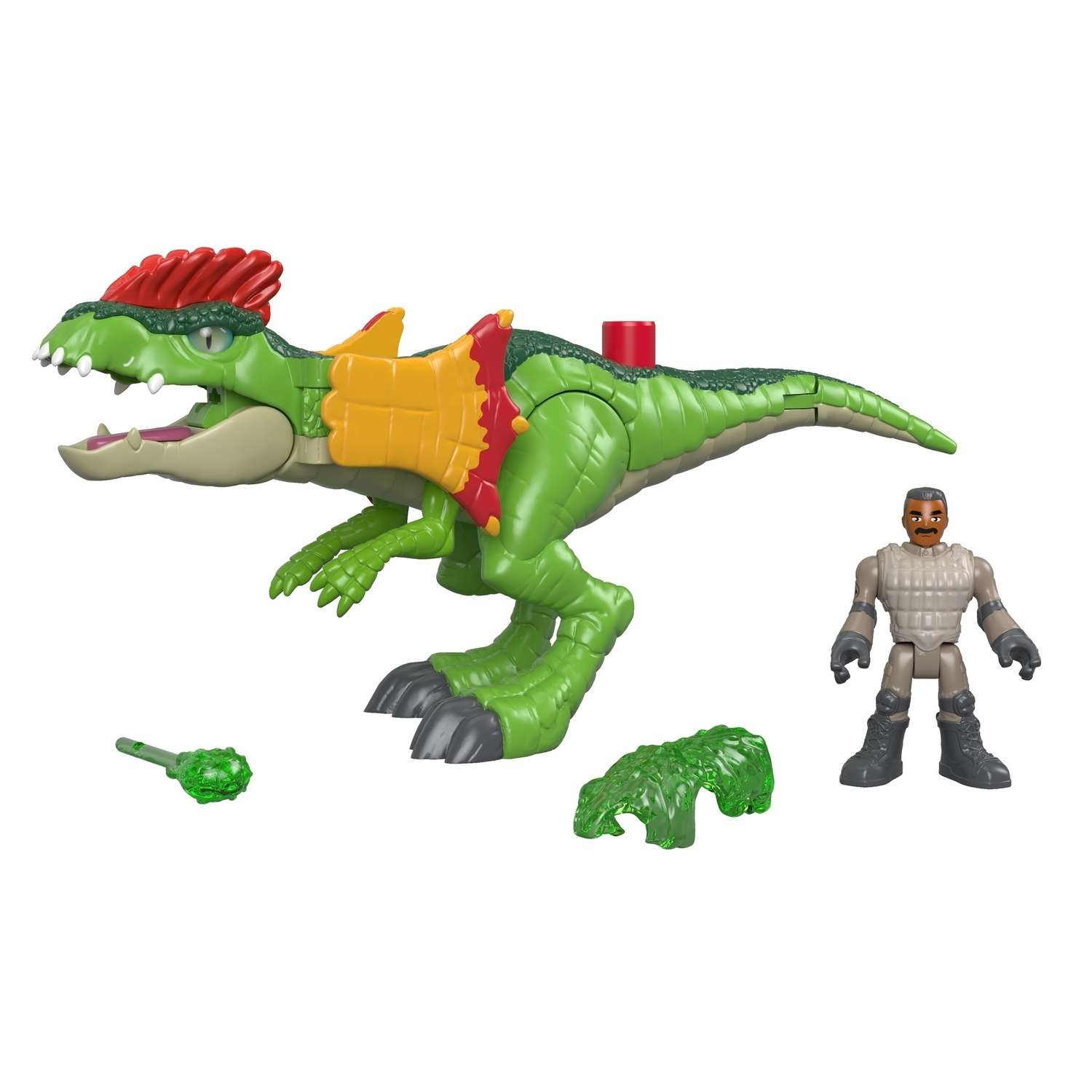 Фигурка IMAGINEXT Jurassic World Диморфодон и Агент FMX89 - фото 1