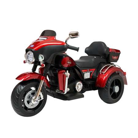 Электромобиль TOYLAND Трицикл Harley-Davidson Moto 7173 красный