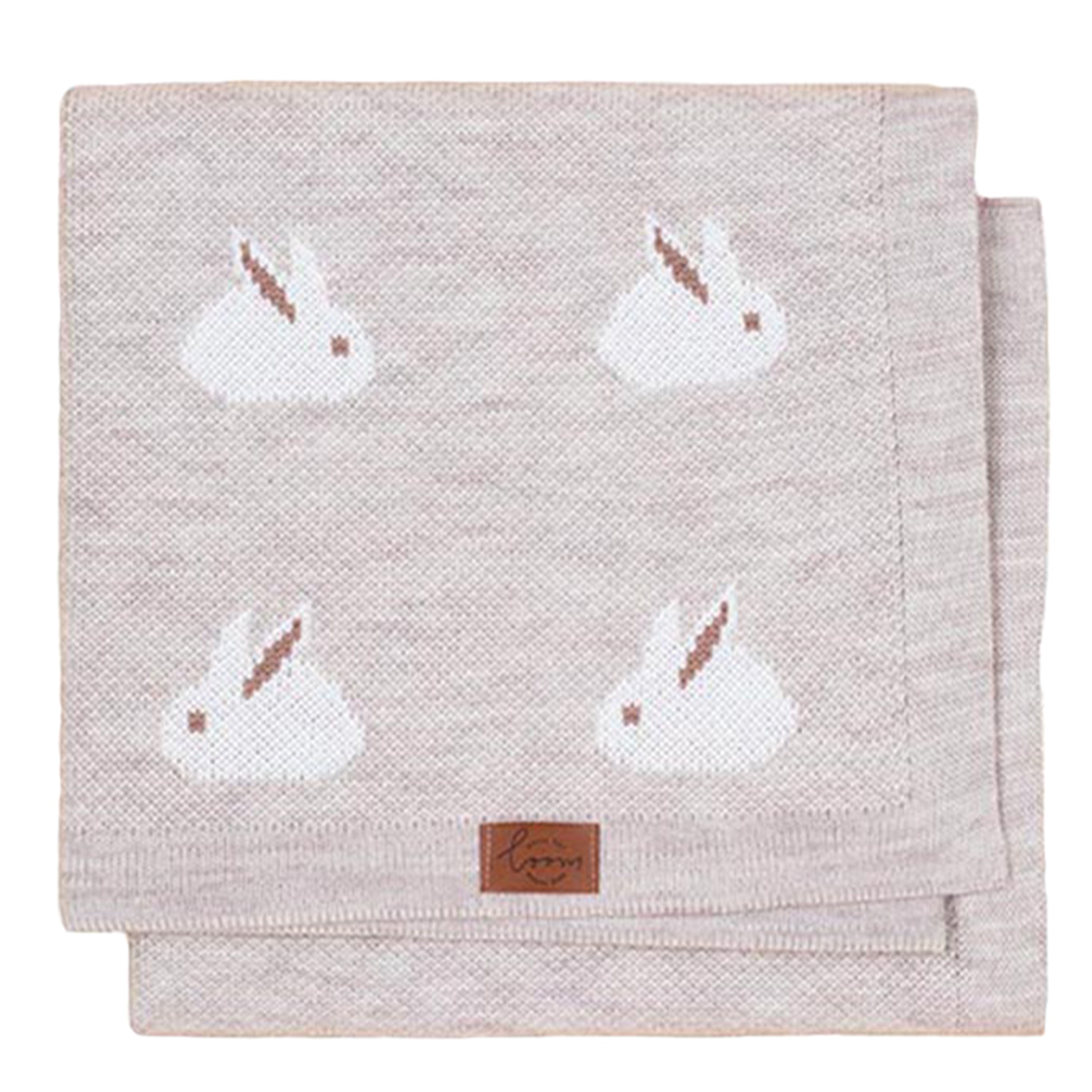 Плед Loomknits rabbits 100х170см - фото 1