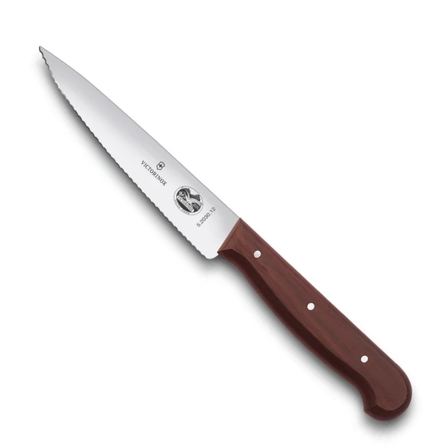 Нож кухонный Victorinox Rosewood 5.2030.12 стальной разделочный - фото 1