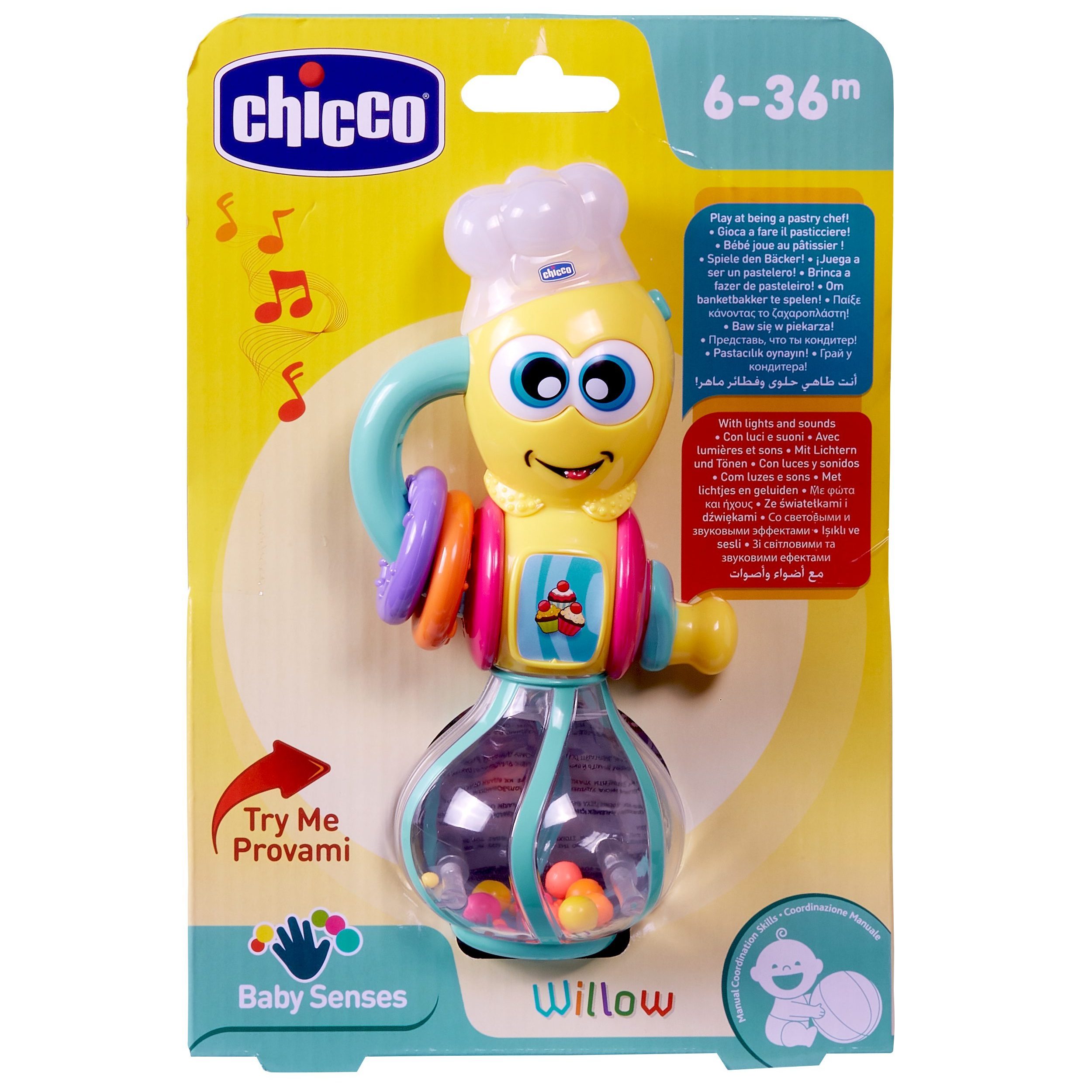 Игрушка музыкальная Chicco Венчик Уиллоу - фото 3