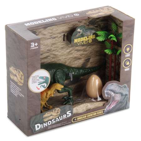 Игровой набор Veld Co Динозавр со светом и звуком