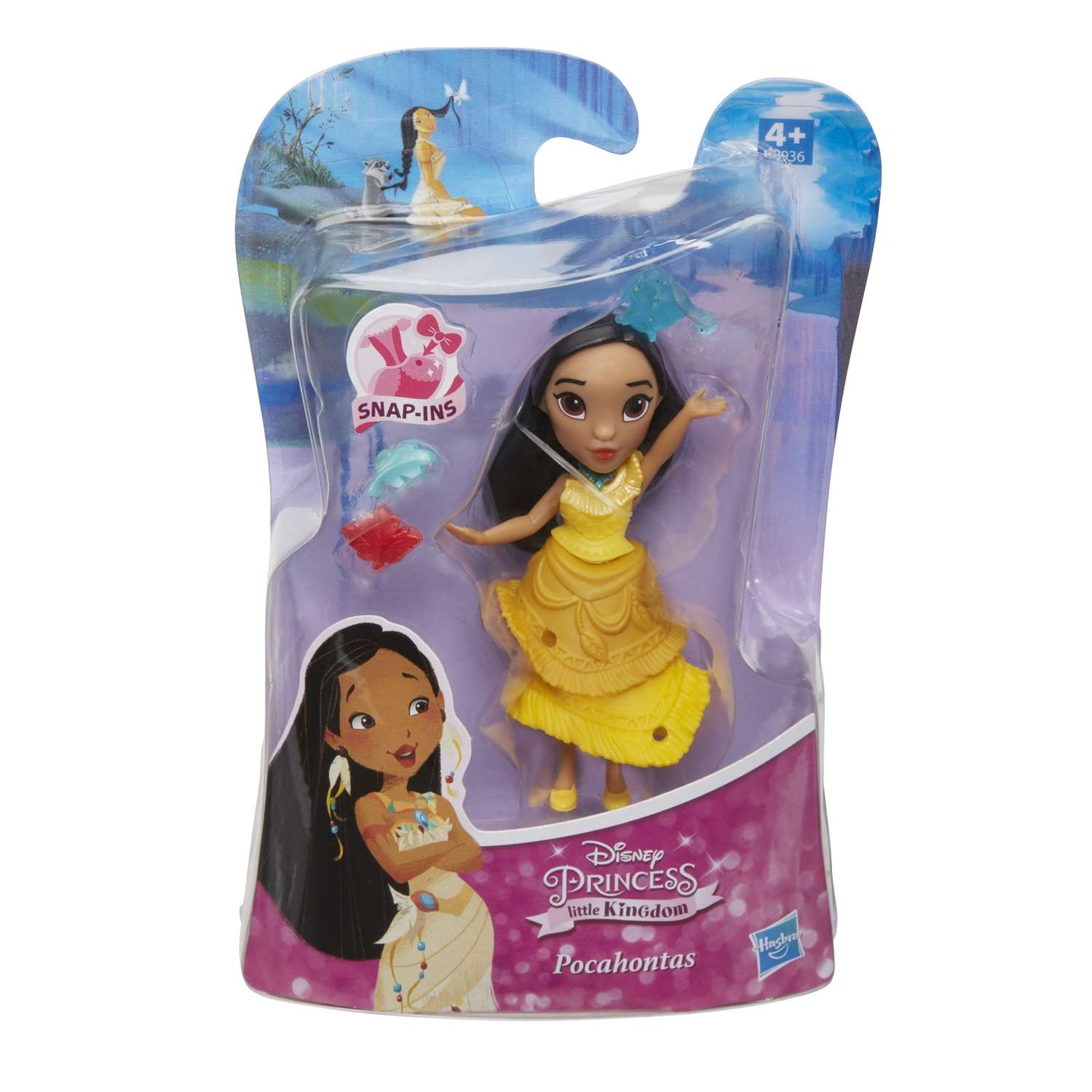 Мини-кукла Princess Hasbro Pocahontas B8936 B5321EU4 - фото 2