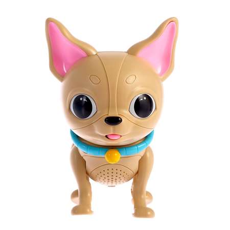Интерактивная игрушка Zabiaka «Мой питомец». собачка. со световыми и звуковыми эффектами
