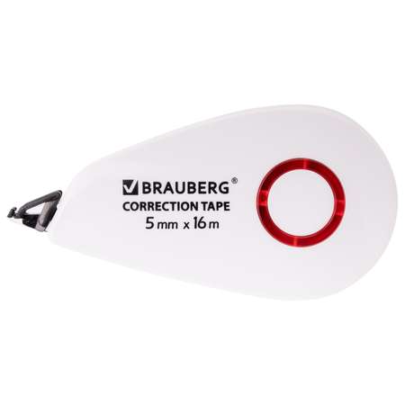 Корректирующая лента Brauberg Super 5мм х 16м корпус белый