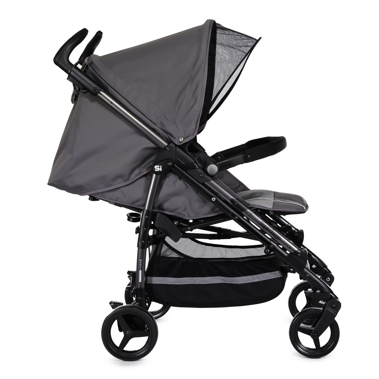 Коляска прогулочная Peg-Perego Si Classic Grey - фото 3