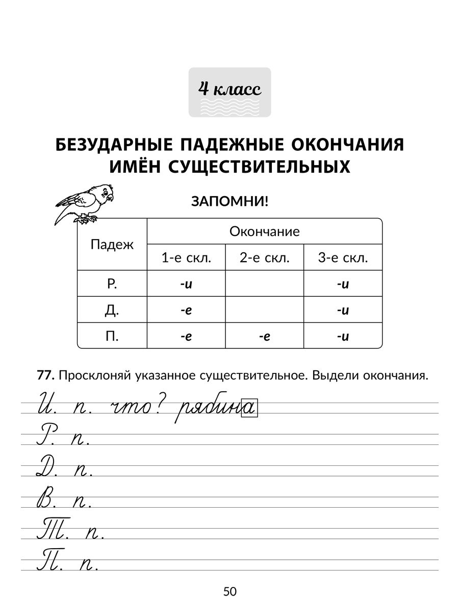 Книга ИД Литера Тренажёр по чистописанию с правилами русского языка проверочными диктантами. 1-4 классы - фото 6