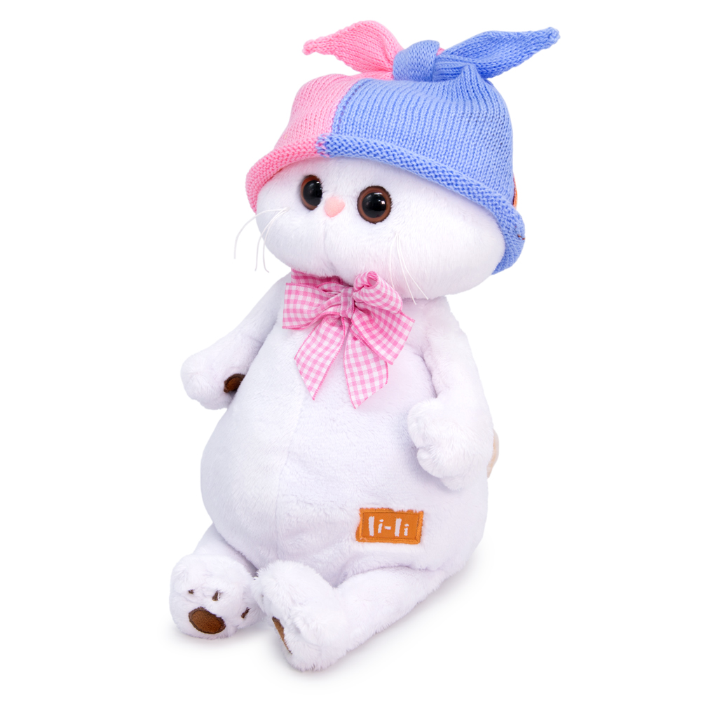 Мягкая игрушка BUDI BASA Ли-Ли в двухцветной шапке 24 см LK24-090 - фото 2