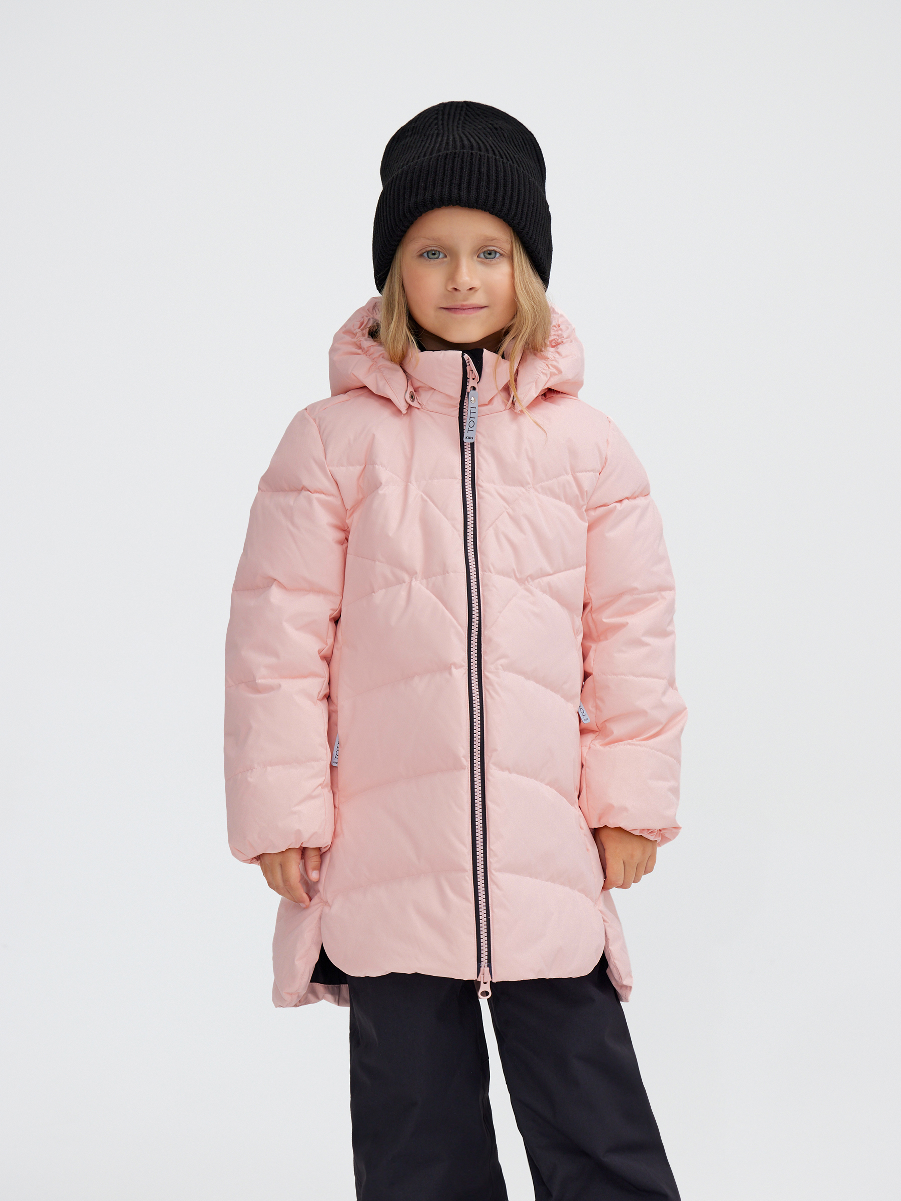 Пальто Totti Kids AW23TKG005/Пальто детское/Розовый - фото 6