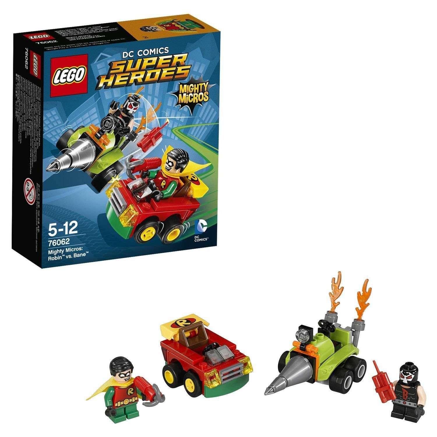 Конструктор LEGO Super Heroes Робин против Бэйна (76062) - фото 1
