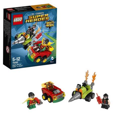 Конструктор LEGO Super Heroes Робин против Бэйна (76062)