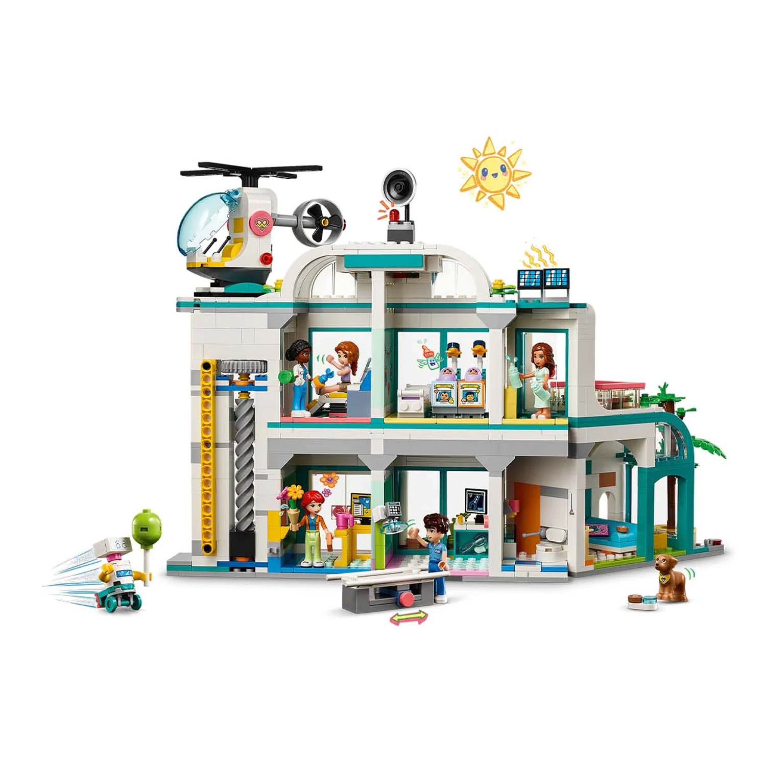 Конструктор детский LEGO Friends Больница Хартлейк-Сити 42621 - фото 7