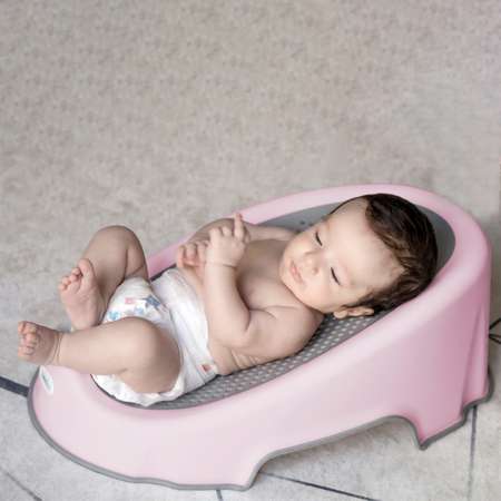 Шезлонг для купания BabyJem Pink 701