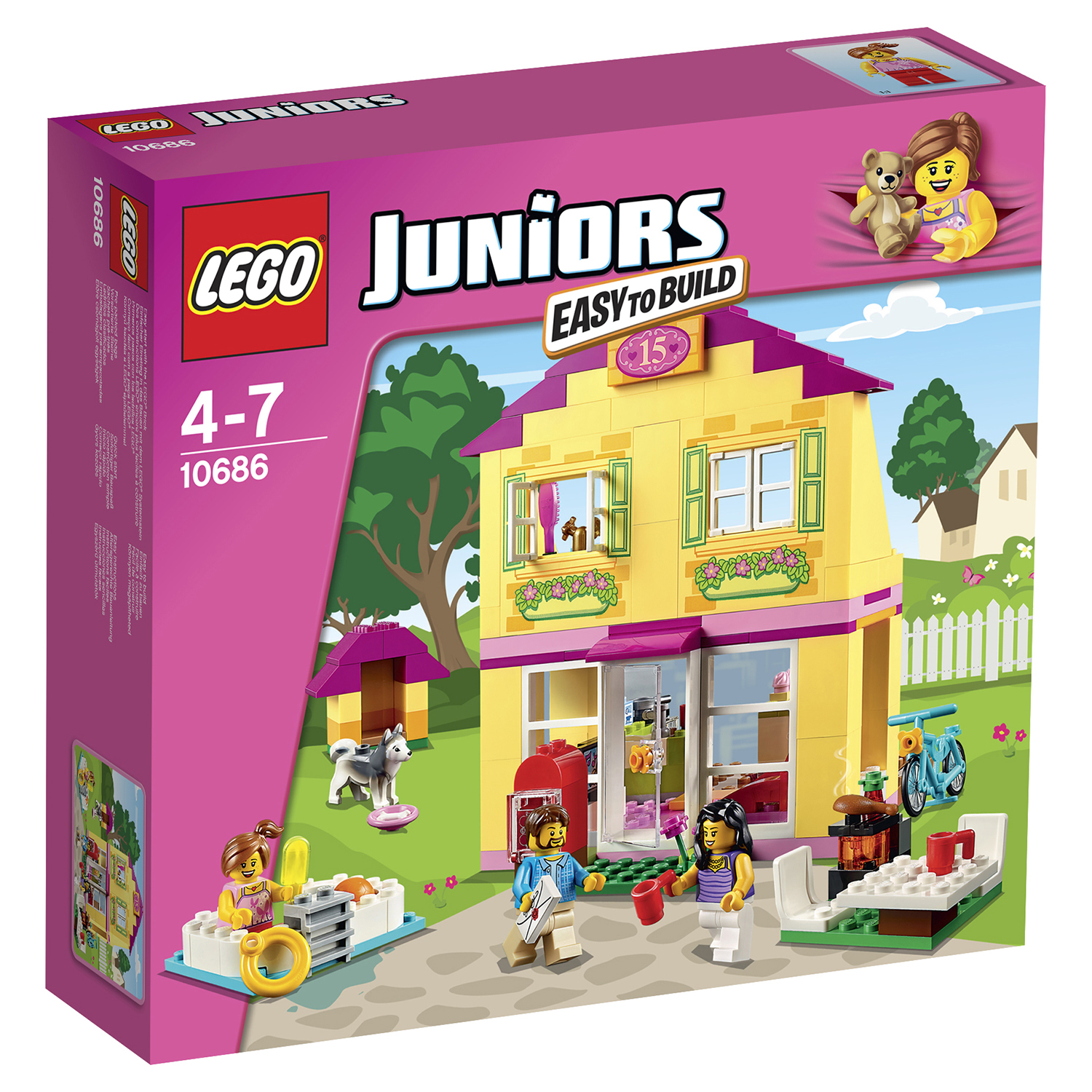 Конструктор LEGO Juniors Семейный домик (10686) купить по цене 2699 ₽ в  интернет-магазине Детский мир